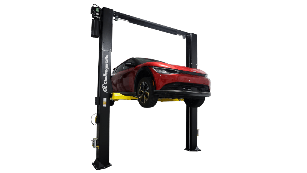 Challenger CL10AV3 - 10,000lb 2 Post Lift, Adjustable Height/Width - Commercial Grade